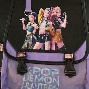 Purple K-Pop Demon Hunters Backpack